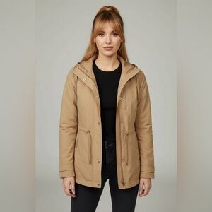 NWT Michael Kors Woven Hooded Anorak Jacket